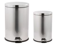 Basurero pedal 5.8 litros + basurero pedal 12 litros Cotidiana