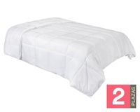 Plumón doble 2 plazas blanco Cotidiana