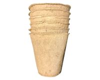 Macetero 10 cm biodegradable 6 unidades Huerto sano.