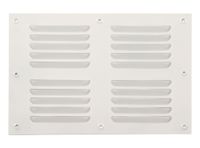 Ventilación 20x30 cm aluminio esmaltado blanco