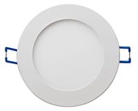 Foco embutido redondo led 6W 11.5 cm luz cálida blanco