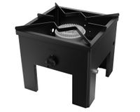 Anafe bajo 1 quemador 6EA182 negro Maigas