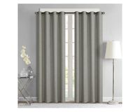 Cortina café 140x230 cm 2 unidades