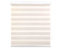 Cortina roller zebra 80x165 cm textura beige Cotidiana