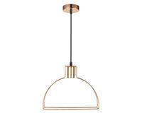 Lámpara colgar 1L E27 Edge dorado Abitare