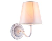 Aplique 1L E14 Pantalla blanco Abitare