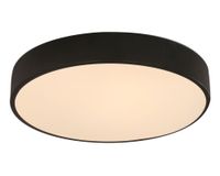 Plafón LED redondo negro Abitare