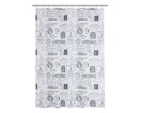 Cortina baño 180x180 cm Stamp Cotidiana
