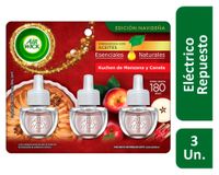 Repuesto eléctrico 21 ml manzana canela 3 unidades Air Wick