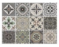 Cenefa adhesiva 5,5x46 cm Venecia 6 unidades