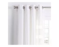 Cortina velo 140x220 cm blanco Fabrics