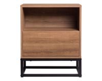 Velador 1 cajón Ruse natural M+Design