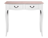 Arrimo Provenzal 78x87x34 cm blanco/natural