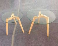 Mesa centro New Grape natural 2 piezas