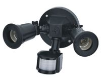 Foco 2L PAR38 con sensor negro Abitare