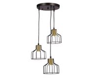 Lámpara colgar 3L E27 Limited Abitare