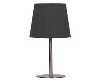 Lámpara sobremesa 1L E27 Caneva gris Abitare