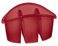 Escurridor cubiertos rojo San Remo.