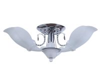 Lámpara colgar 4L E27 hojas Abitare.