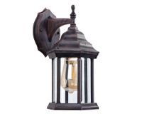 Farol pared 1L E27 6 caras Abitare