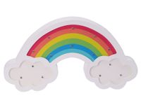 Lámpara sobremesa cartel LED arcoíris Abitare