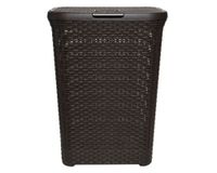 Canasto 60 litros café Reyplast.