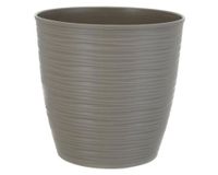 Macetero 16 cm piedra taupe Reyplast.