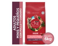 Alimento seco perro adulto mini/pequeño pollo cordero 6 kg