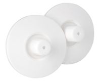 Set soportes barra baño blanco 2 unidades 5F