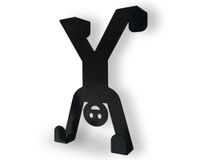 Percha puerta H negro Ducasse Industrial