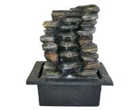 Fuente Cascada con luz LED Outzen.