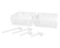 Caja contenedora transparente Ducasse Industrial.