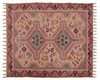 Alfombra 120x180 cm Bhopal rosado Cotidiana