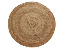 Alfombra 120 cm Trenzada café Cotidiana