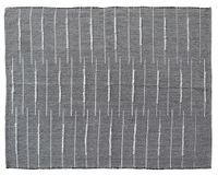 Alfombra 120x180 cm bordado gris/blanco Cotidiana