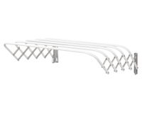 Tendedero plegable 60 cm blanco Cotidiana.