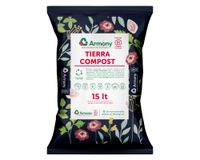 Tierra compost 15 litros Armony.