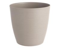 Macetero 33 cm piedra taupe Reyplast