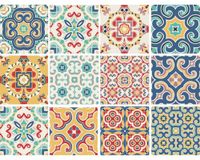 Vinilo adhesivo 15x15 cm Nairobi transparente evaporado 12 unidades