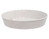 Plato para macetero 22 cm Piedra blanco