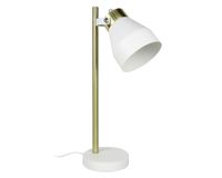 Lámpara de sobremesa 40W E14 1 luz Flam blanco mate