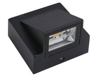 Aplique LED 1L luz cálida negro Pro-Lighting