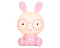 Lámpara sobremesa luz cálida Pink Bunny