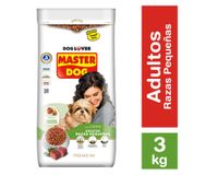 Alimento perro 3 kg raza pequeña carne Master Dog