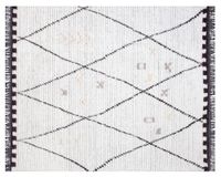 Alfombra 160x230 cm Mystique blanco/ gris Dib