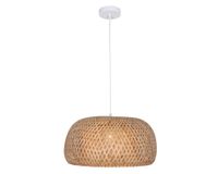 Lámpara colgar 1L E27 45 cm Ratán