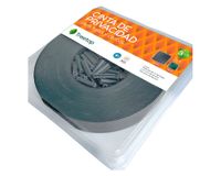 Cinta de privacidad 3 m2 + 100 clips grafito