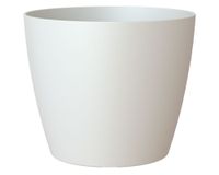 Maceta 30 cm San remo liso blanco