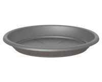 Plato plástico 30 cm Capri antracita