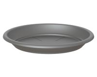 Plato plástico 55 cm Capri antracita